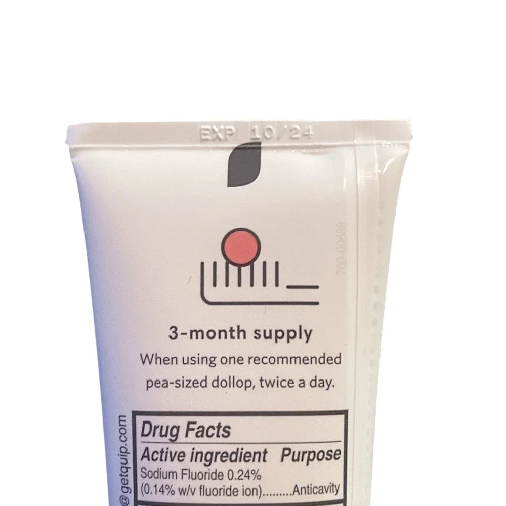 Quip Anticavity Toothpaste WATERMELON 4.6oz‎ Fullsize Exp 2024 Discontinued